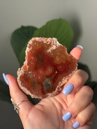 Image 2 of DOUBLE SIDED ORBY LAGUNA AGATE SLICE G