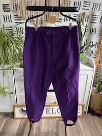 Image 1 of vintage purple pants 