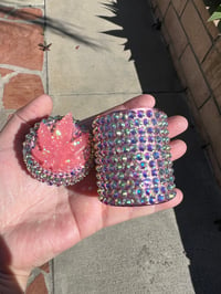 Bling Rhinestone Stash jar