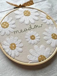 Image 2 of Personalised Daisy Hoop