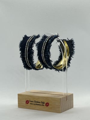 Image of Crave Denim Hoops