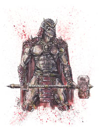 Image 6 of 5-Print Set Mortal Kombat 6x8 Signed Art Print Set 8