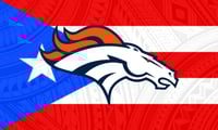 Broncos Flag Puerto Rican 