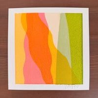 Image 4 of Summer color study #2 - 6x6"