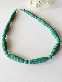 Image 3 of Tapered Tubes Petrol Green