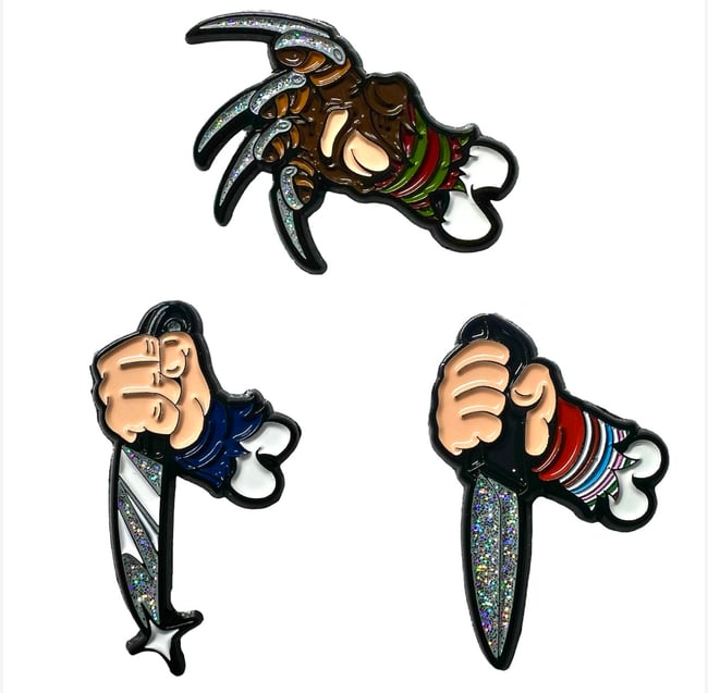 Blood Bath Pack - 3 Pin Halloween Bundle