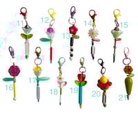 Flower Zipper Pull - you pick C