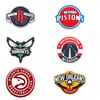 NBA logo croc charms 