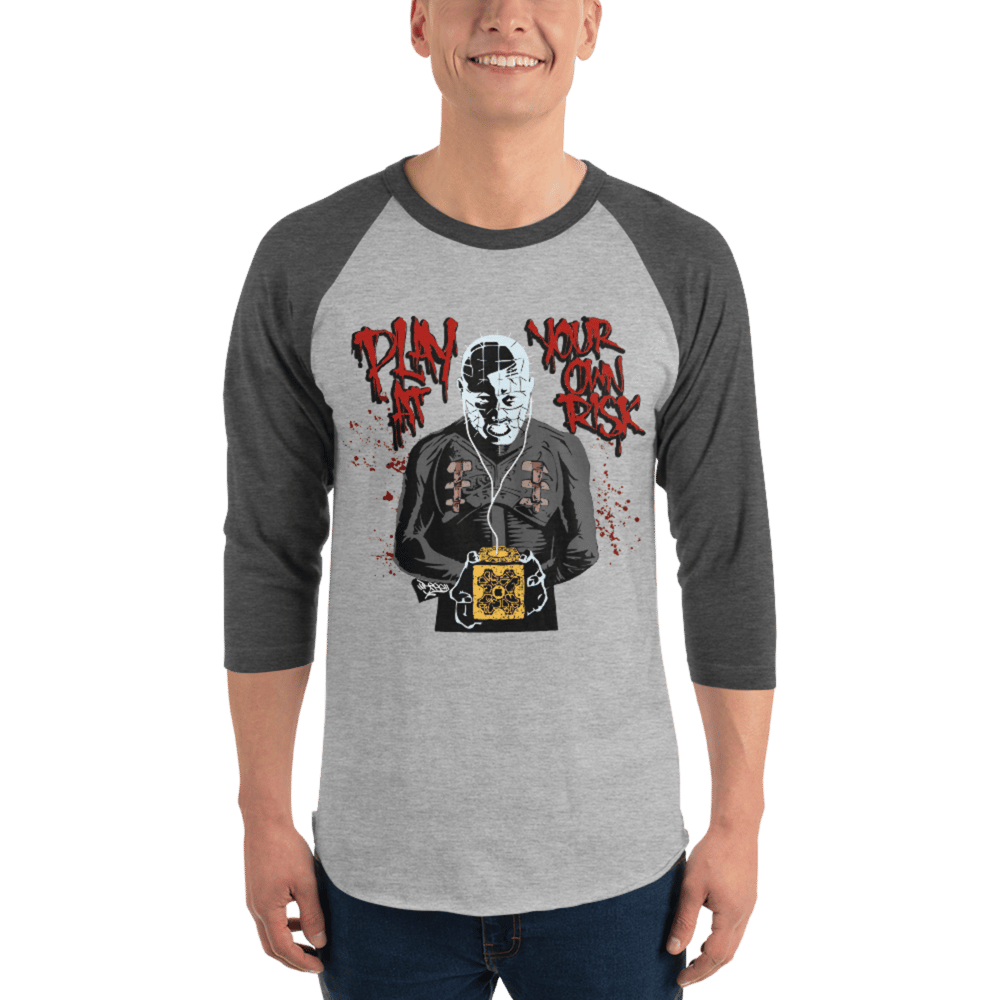 Play At Your Own Risk - Baseball Tee