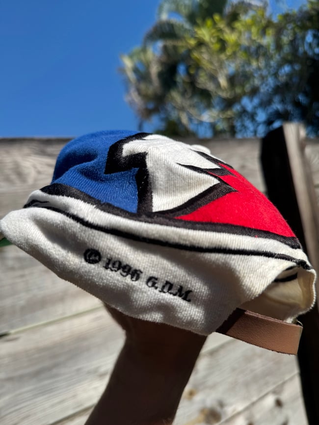 Grateful Dead 1996 SYF All Over Print Hat