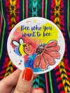 Pansexual Bee Sticker