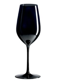 Image 1 of Colorblack,Height 9 ",in Stainless steel l Wine GlassVolume 12 fl. oz.