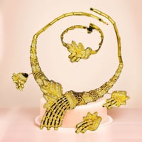 Image 2 of LuxeGold Elegance Jewelry Set