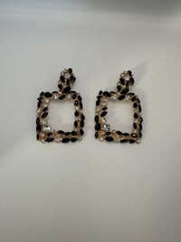 Image 3 of Big crystal earrings 