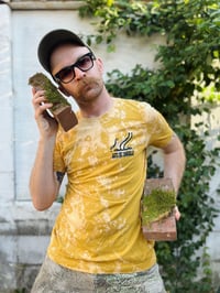 Image 2 of Penny Portal Tee - Mustard Bleach Dye