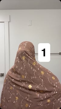 Image 1 of VIP Rihana Glitter Large hijabs 