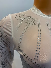 Image 4 of Sheer bling  jumpsuit 2 Colors 