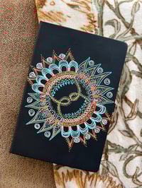 Image 2 of Freehand Mandala Lined Notebook 11