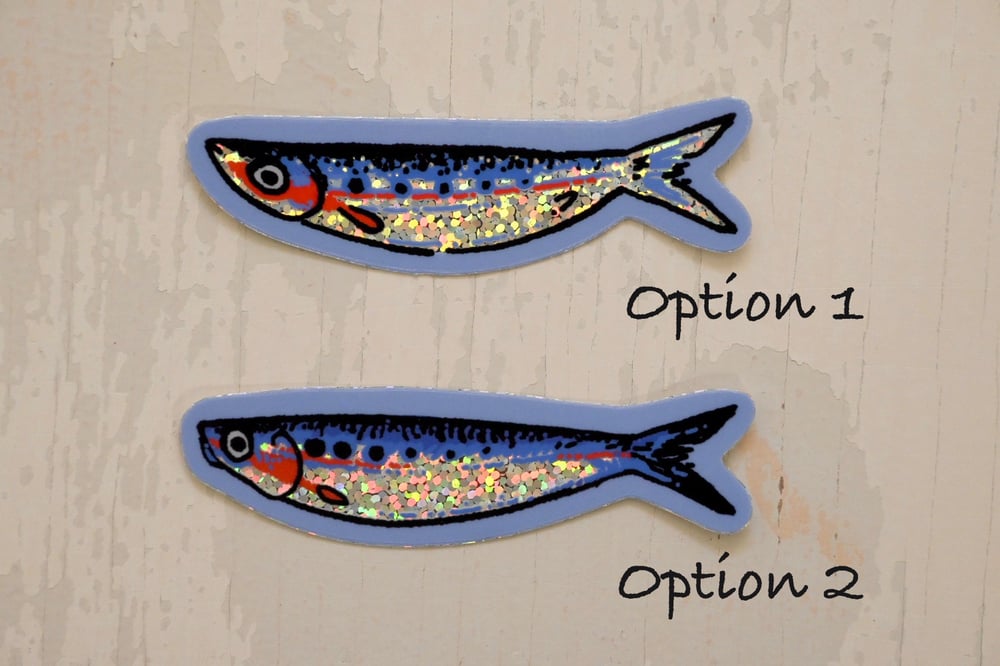 Silly Sardine Stickers 