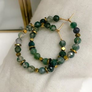 Image of CREOLES PAULA agates vertes