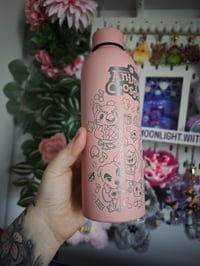 Image 2 of Botella rosa pastel Animal Crossing
