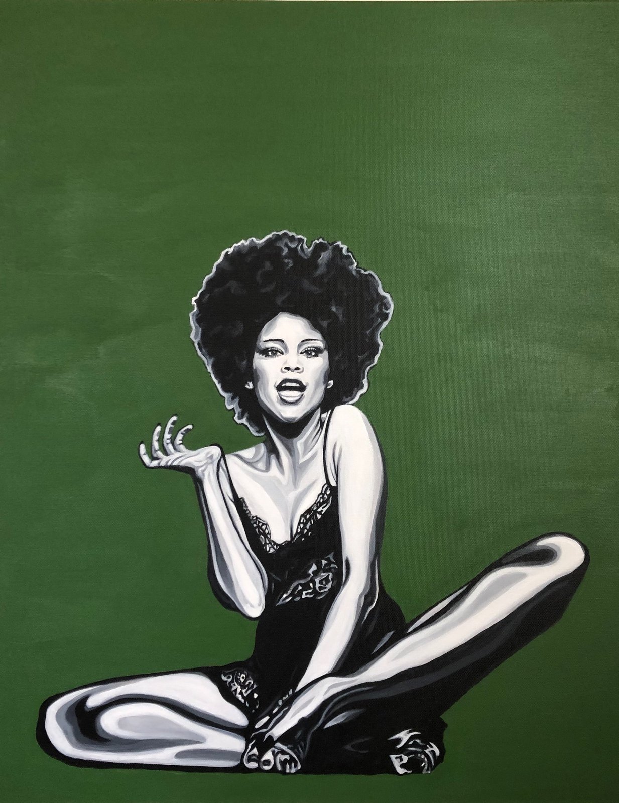BETTY DAVIS- NASTY GAL- ORIGINAL PORTRAIT 24x30 | Tiffany