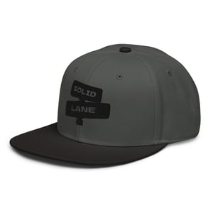 Image of Black Logo 2-Tone Snapback