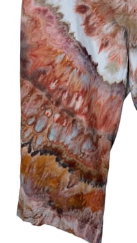Image 10 of ♻️ UPCYCLED L Crop Pants in Sedona Agate Ice Dye