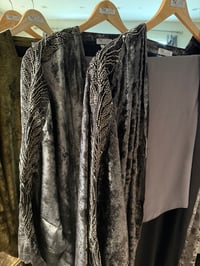 Image 3 of the Layal Abaya {PREORDER Charcoal or Black-ships 5.10}