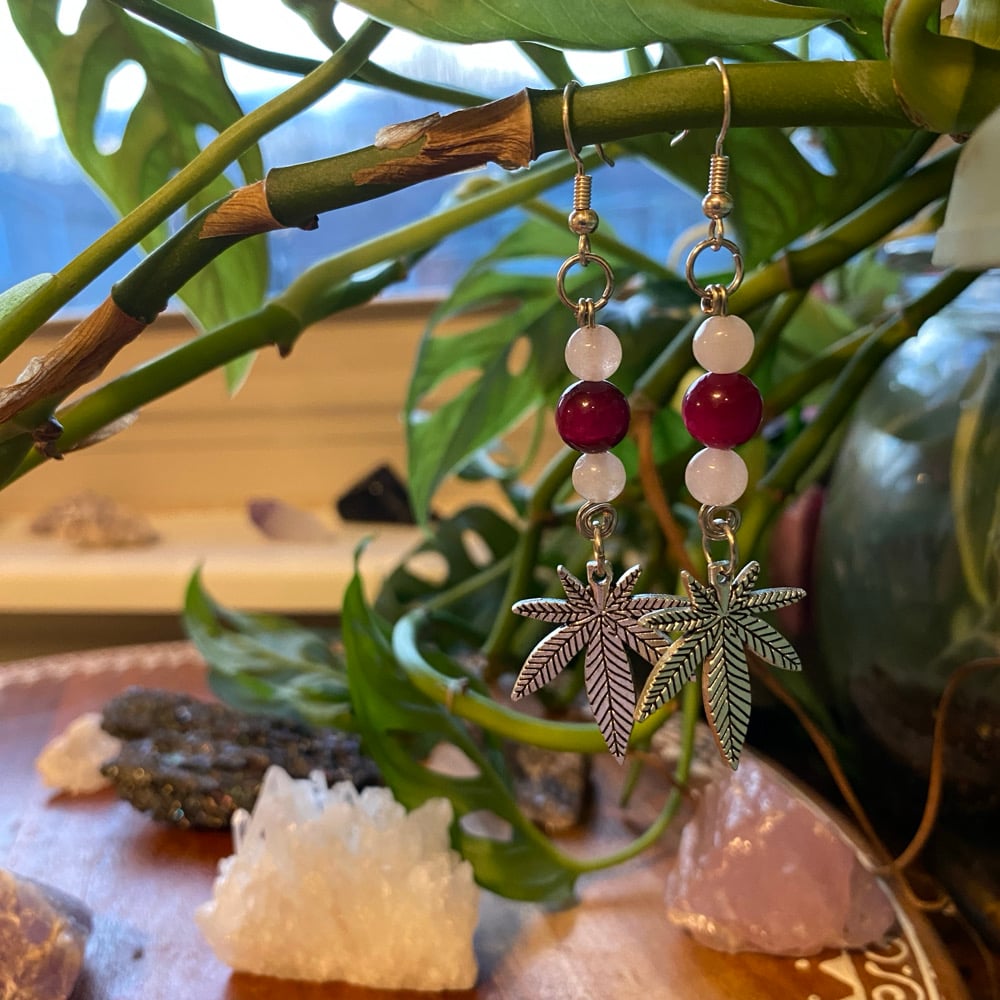 Image of stardawg kush earrings