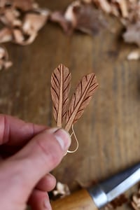 Image 6 of Feather~ Earrings 