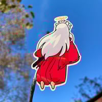 Flying Inuyasha Sticker