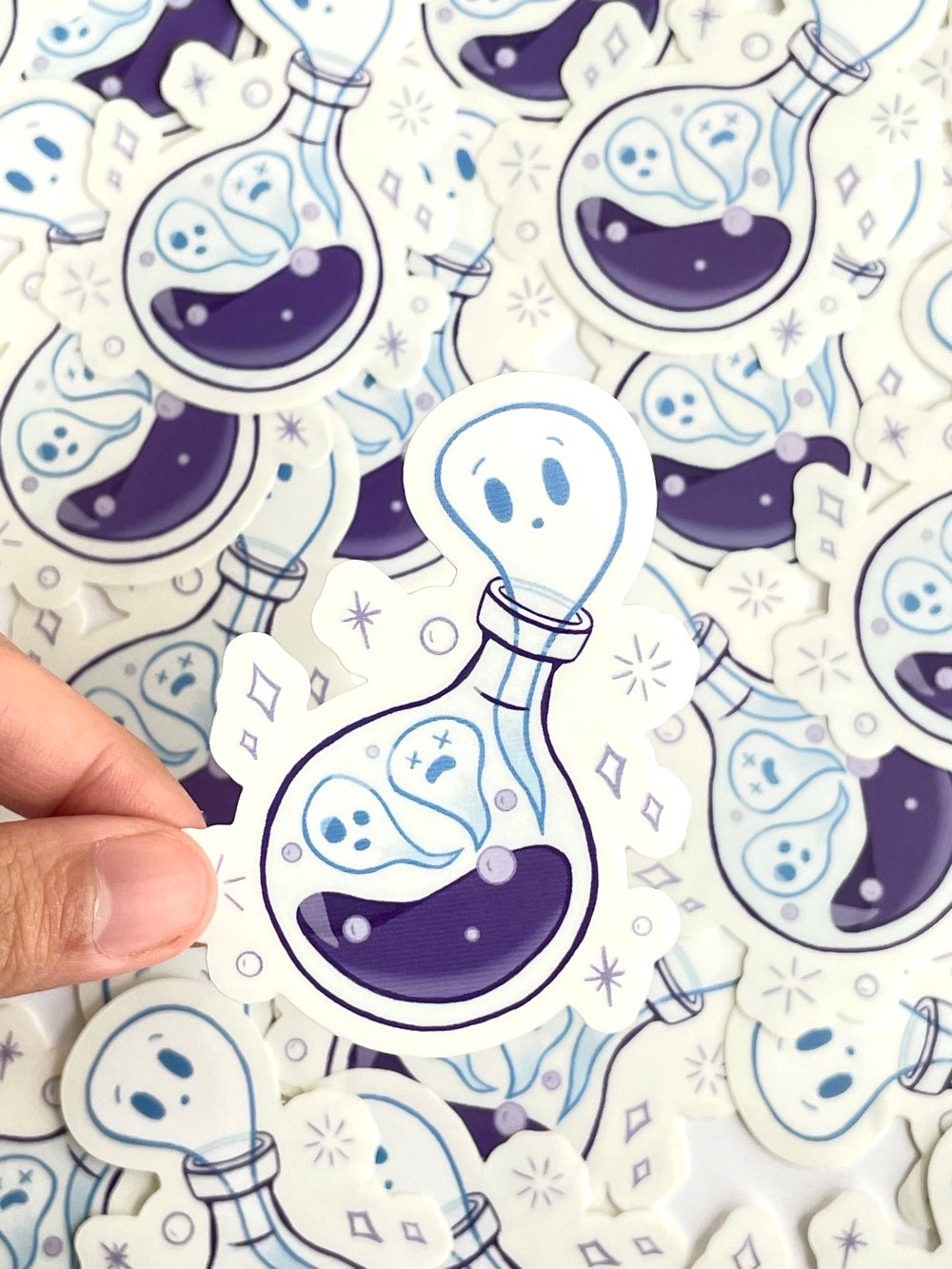 Image of Ghost Potion Clear Sticker