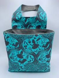 Image 2 of Print Fabric Car Trash Can Bags - Multiple Options