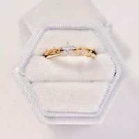 Image 1 of Baby Blue Flower Ring