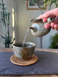 Image 4 of Futanashi (Lidless) Kyusu in Ash - 200ml