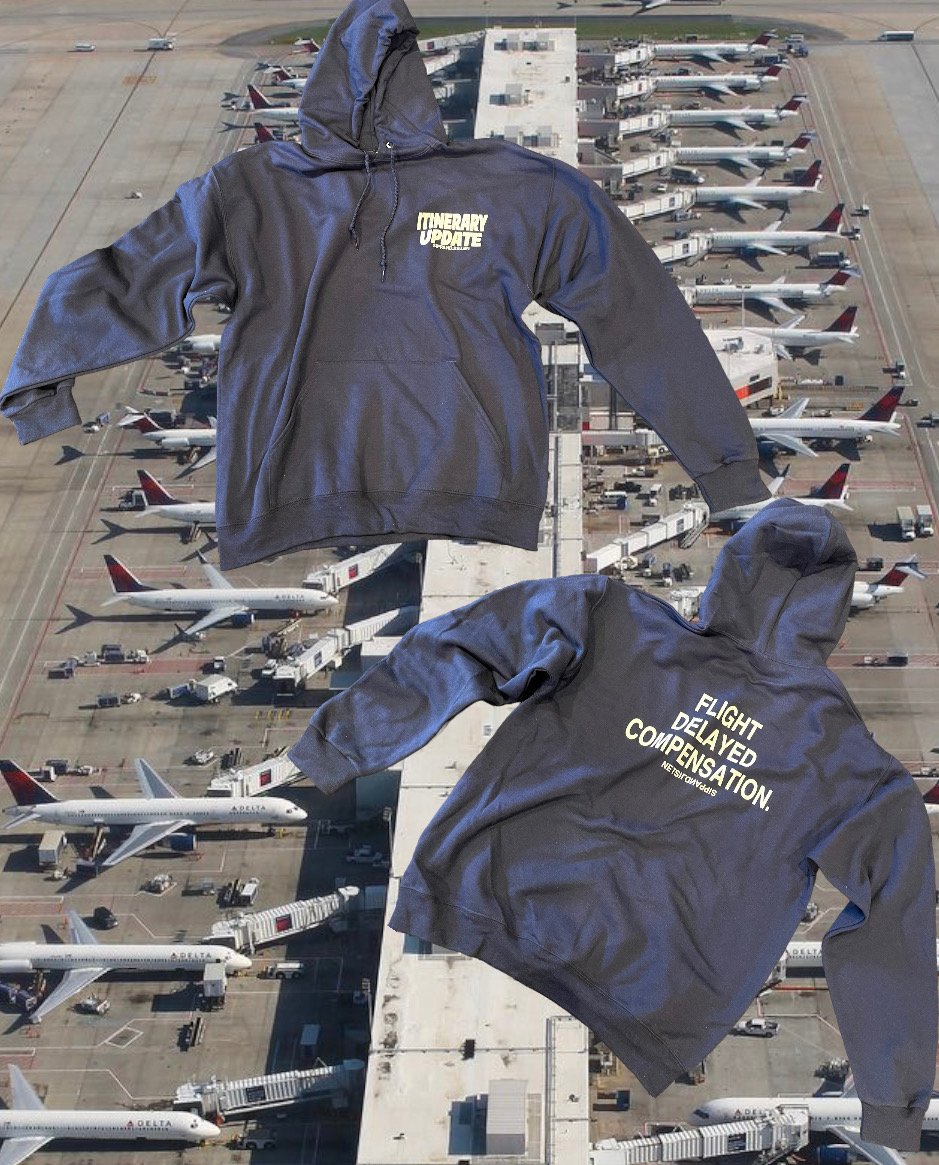 Flight Delayed Comp Hoodie