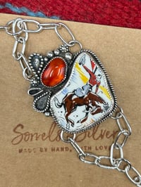 Image 1 of Bustin’ Broncs Bracelet 