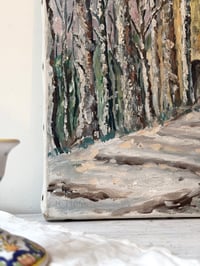 Image 3 of Paysage d’hiver - huile sur toile
