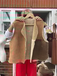 Image 6 of Sheepskin Waistcoat - 3
