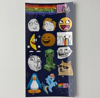 Image 2 of 2010s internet sticker sheet 