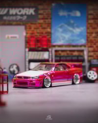 Image 6 of RLC Pink Nissan Skyline GT-R R34 – Valentine’s Edition CUSTOM