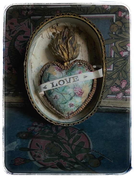 Image of Flaming heart