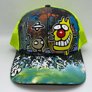 Hand Painted Hat 381