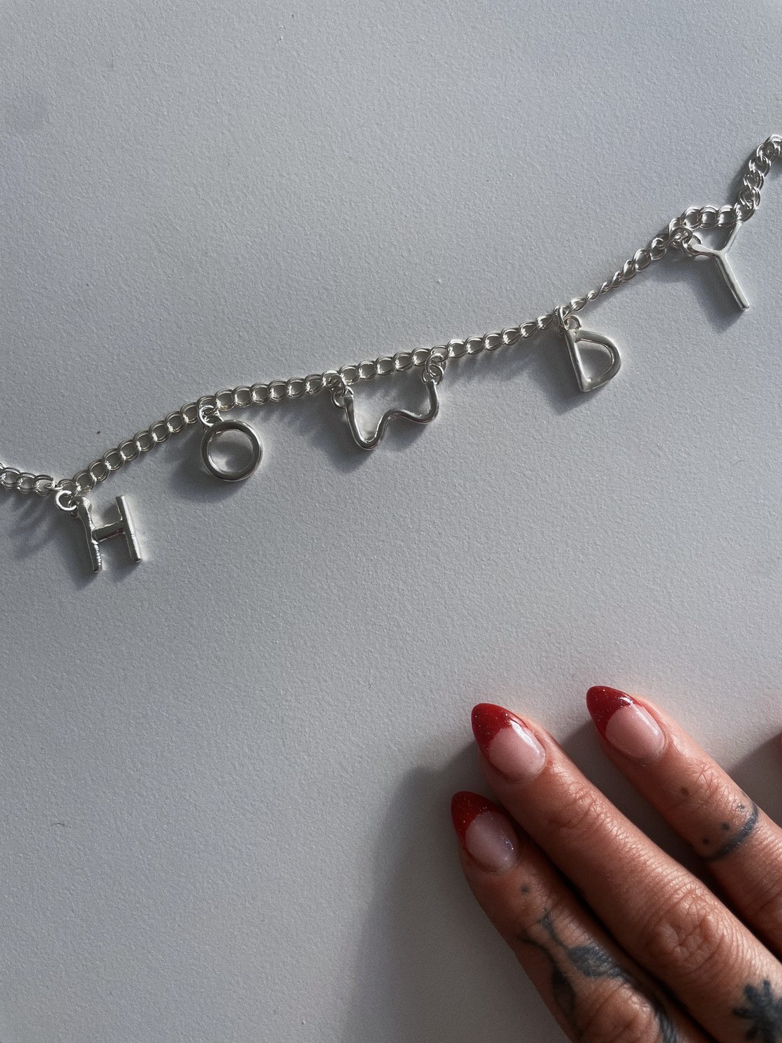 Image of Alphabet Charm Necklace ✿