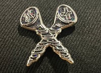 Image 2 of Too Screwston Silver & Black