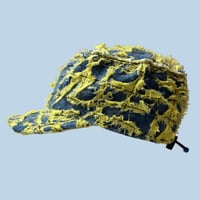 Image 1 of YELLOW CRAZY PAINTERS CAP