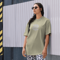 Image 3 of PHRZK Oversized Faded Tee White Label