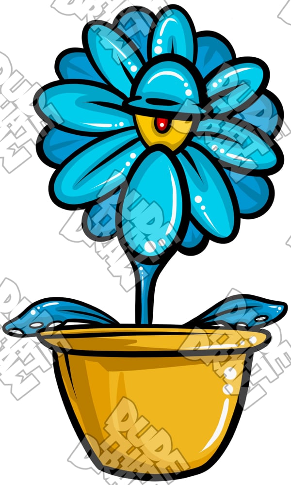 Flower Pots Under The Sea