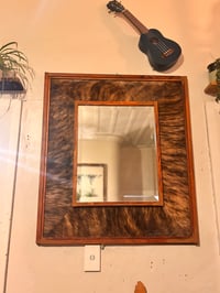 Image 4 of Bridle Cow Hide Mirror